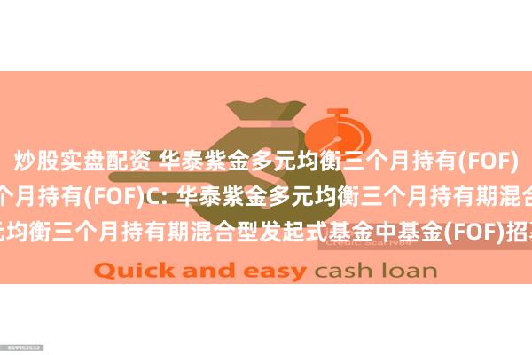 炒股实盘配资 华泰紫金多元均衡三个月持有(FOF)A,华泰紫金多元均衡三个月持有(FOF)C: 华泰紫金多元均衡三个月持有期混合型发起式基金中基金(FOF)招募说明书