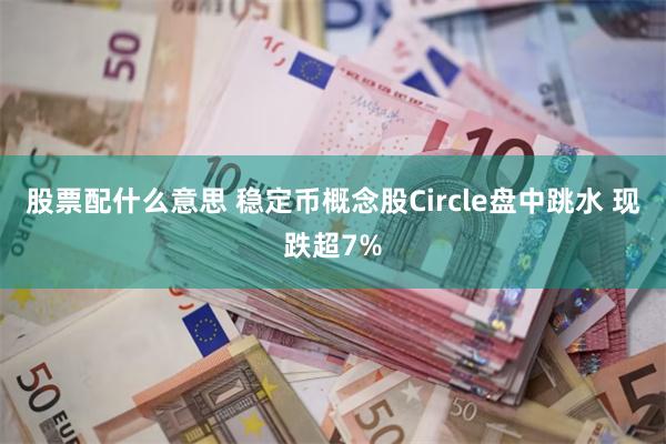 股票配什么意思 稳定币概念股Circle盘中跳水 现跌超7%