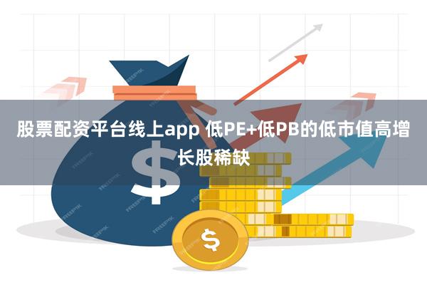 股票配资平台线上app 低PE+低PB的低市值高增长股稀缺