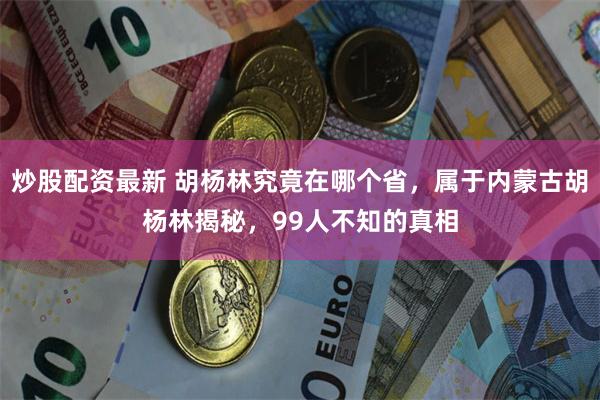 炒股配资最新 胡杨林究竟在哪个省，属于内蒙古胡杨林揭秘，99人不知的真相